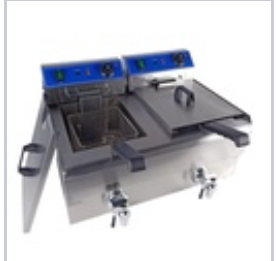 قلاية زيت / 2 عين / 16 لتر حنفيه / كهرباء