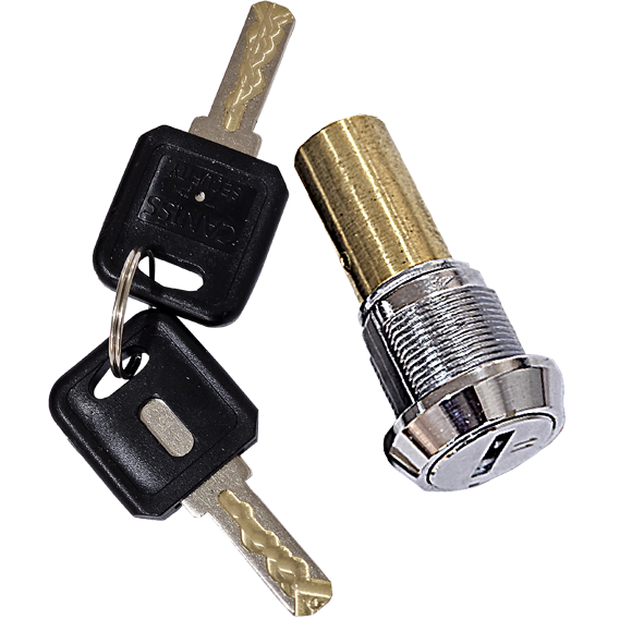 ​​قفل ماكينة لبان بالمفتاح