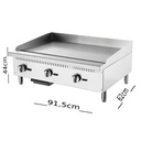 ​جريل / 95 سم / مسطح / كهرباء