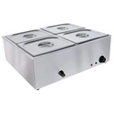 [156003] ​​بان ماري / 4 بولة نص / مستورد / بالغطاء