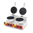 [183003] ​ماكينة وافل مدور مثلثات دابل