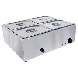 [156004] ​​بان ماري / 6 بولة تلت / مستورد / بالغطاء