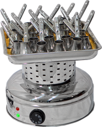 ​رمالة مربعة / استانس / اسود × فضي